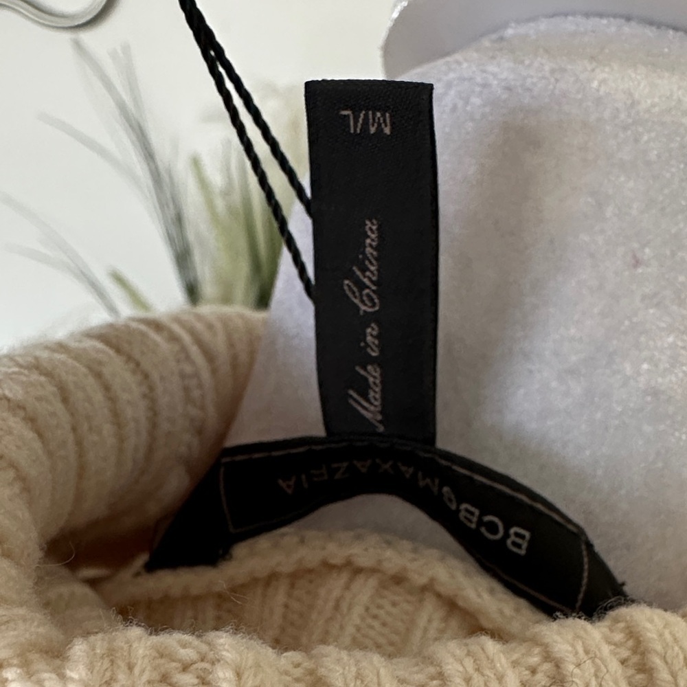BCBGMaxAzria Ivory Turtleneck Sweater - Picture 7 of 9
